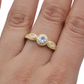 Yellow Gold Tanzanite Ring with Diamond Accents